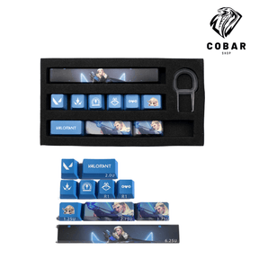 Agentes keycaps - 10 peças 𝐂𝐨𝐛𝐚𝐫𝐒𝐡𝐨𝐩™ - Cobarshop