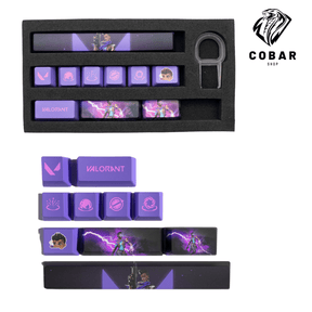 Agentes keycaps - 10 peças 𝐂𝐨𝐛𝐚𝐫𝐒𝐡𝐨𝐩™ - Cobarshop