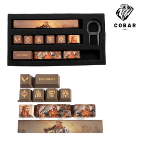 Agentes keycaps - 10 peças 𝐂𝐨𝐛𝐚𝐫𝐒𝐡𝐨𝐩™ - Cobarshop