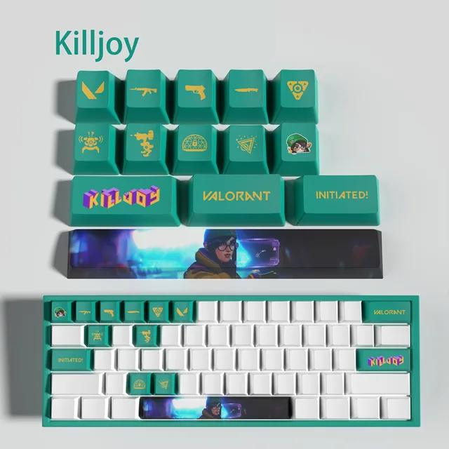 Keycap Valorant 14 Peças 2024