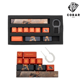 Agentes keycaps - 10 peças 𝐂𝐨𝐛𝐚𝐫𝐒𝐡𝐨𝐩™ - Cobarshop