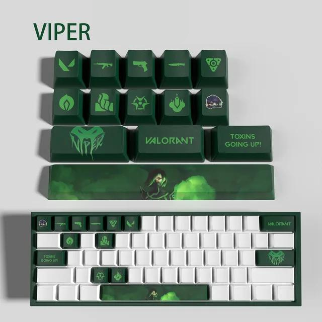 Keycap Valorant 14 Peças 2024