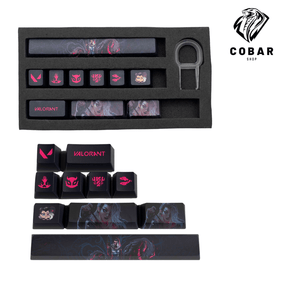 Agentes keycaps - 10 peças 𝐂𝐨𝐛𝐚𝐫𝐒𝐡𝐨𝐩™ - Cobarshop