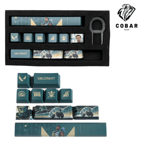 Agentes keycaps - 10 peças 𝐂𝐨𝐛𝐚𝐫𝐒𝐡𝐨𝐩™ - Cobarshop