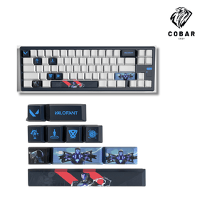 Agentes keycaps - 10 peças 𝐂𝐨𝐛𝐚𝐫𝐒𝐡𝐨𝐩™ - Cobarshop