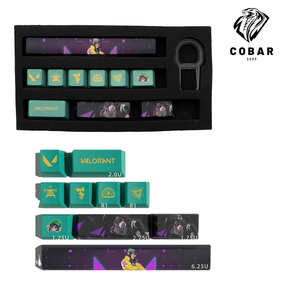 Agentes keycaps - 10 peças 𝐂𝐨𝐛𝐚𝐫𝐒𝐡𝐨𝐩™ - Cobarshop