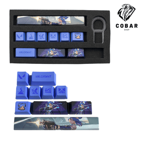 Agentes keycaps - 10 peças 𝐂𝐨𝐛𝐚𝐫𝐒𝐡𝐨𝐩™ - Cobarshop