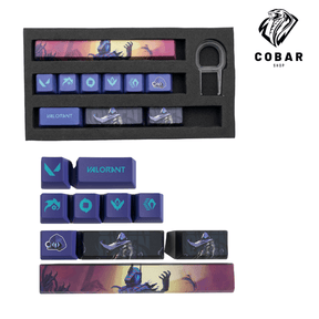 Agentes keycaps - 10 peças 𝐂𝐨𝐛𝐚𝐫𝐒𝐡𝐨𝐩™ - Cobarshop