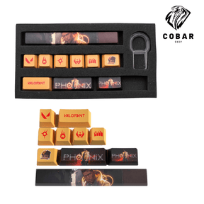 Agentes keycaps - 10 peças 𝐂𝐨𝐛𝐚𝐫𝐒𝐡𝐨𝐩™ - Cobarshop