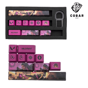 Agentes keycaps - 10 peças 𝐂𝐨𝐛𝐚𝐫𝐒𝐡𝐨𝐩™ - Cobarshop