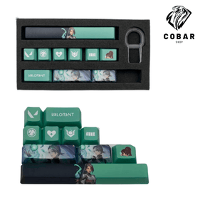 Agentes keycaps - 10 peças 𝐂𝐨𝐛𝐚𝐫𝐒𝐡𝐨𝐩™ - Cobarshop