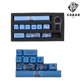 Agentes keycaps - 10 peças 𝐂𝐨𝐛𝐚𝐫𝐒𝐡𝐨𝐩™ - Cobarshop