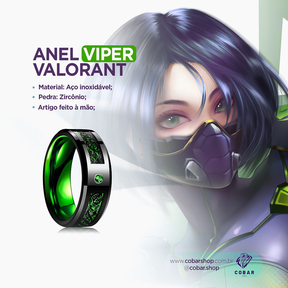 Combo Anel Astra + Anel viper - 𝐂𝐨𝐛𝐚𝐫𝐒𝐡𝐨𝐩™ - Cobarshop