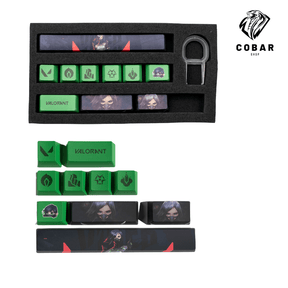 Agentes keycaps - 10 peças 𝐂𝐨𝐛𝐚𝐫𝐒𝐡𝐨𝐩™ - Cobarshop