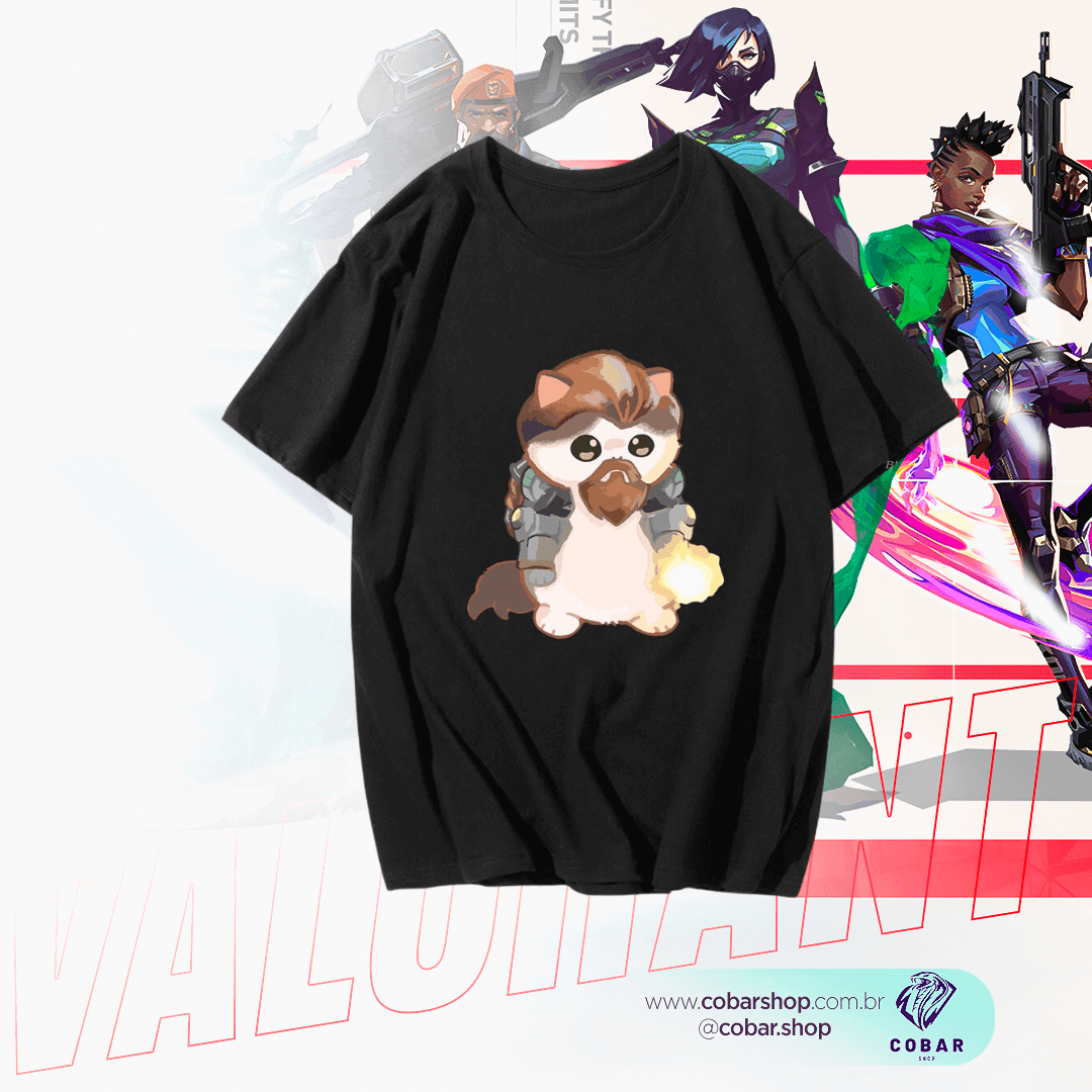 Camisa Gatinho Breach - 𝐂𝐨𝐛𝐚𝐫𝐒𝐡𝐨𝐩™ - Cobarshop