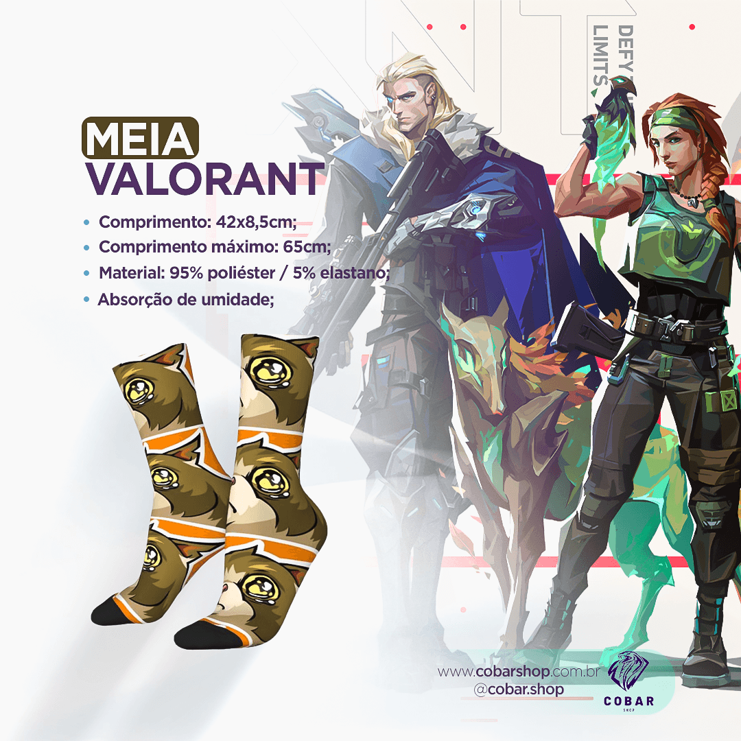 Meias Agentes - 𝐂𝐨𝐛𝐚𝐫𝐒𝐡𝐨𝐩™ - Cobarshop