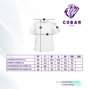 Camisa Gatinho Viper - 𝐂𝐨𝐛𝐚𝐫𝐒𝐡𝐨𝐩™ - Cobarshop